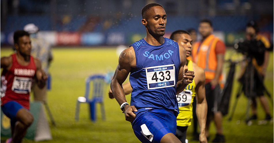 Three Samoan sprinters secure semifinal spots