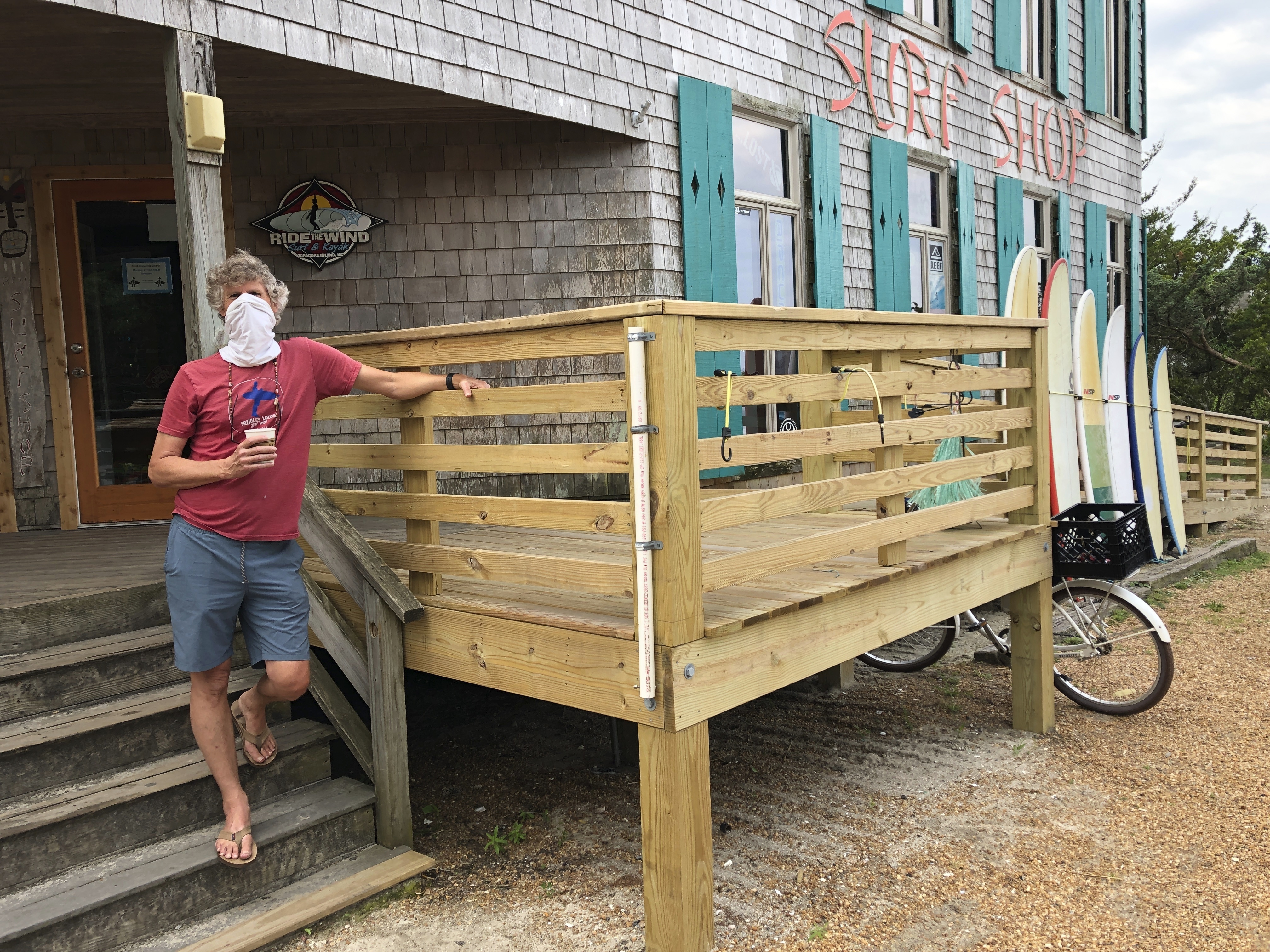 Outer Banks island ravaged by storms and virus restrictions