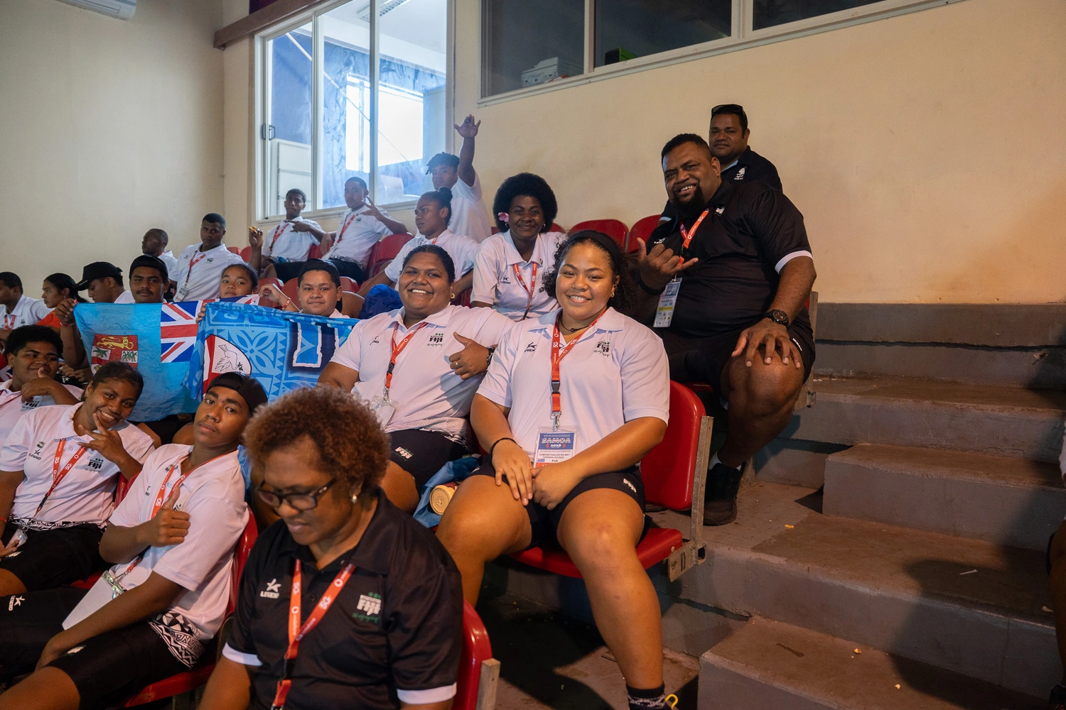 Leyna-May's weightlifting journey started with swimming