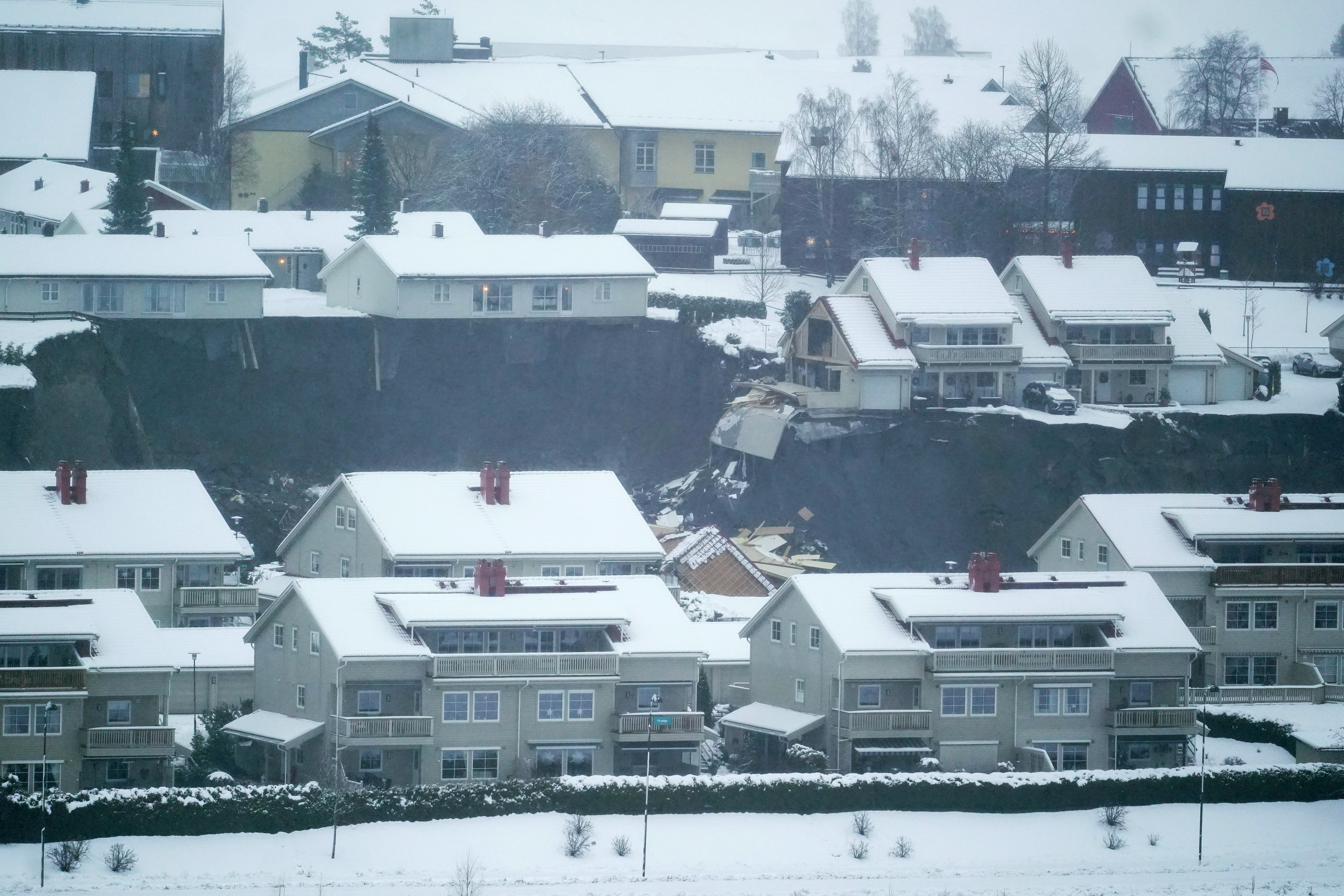 Landslide in Norway leaves 10 injured, more than 20 missing