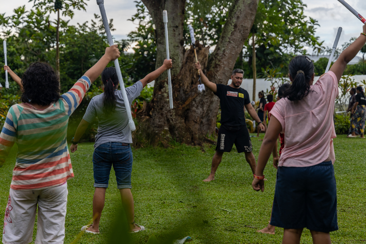 Siva Afi classes for Campus of Hope