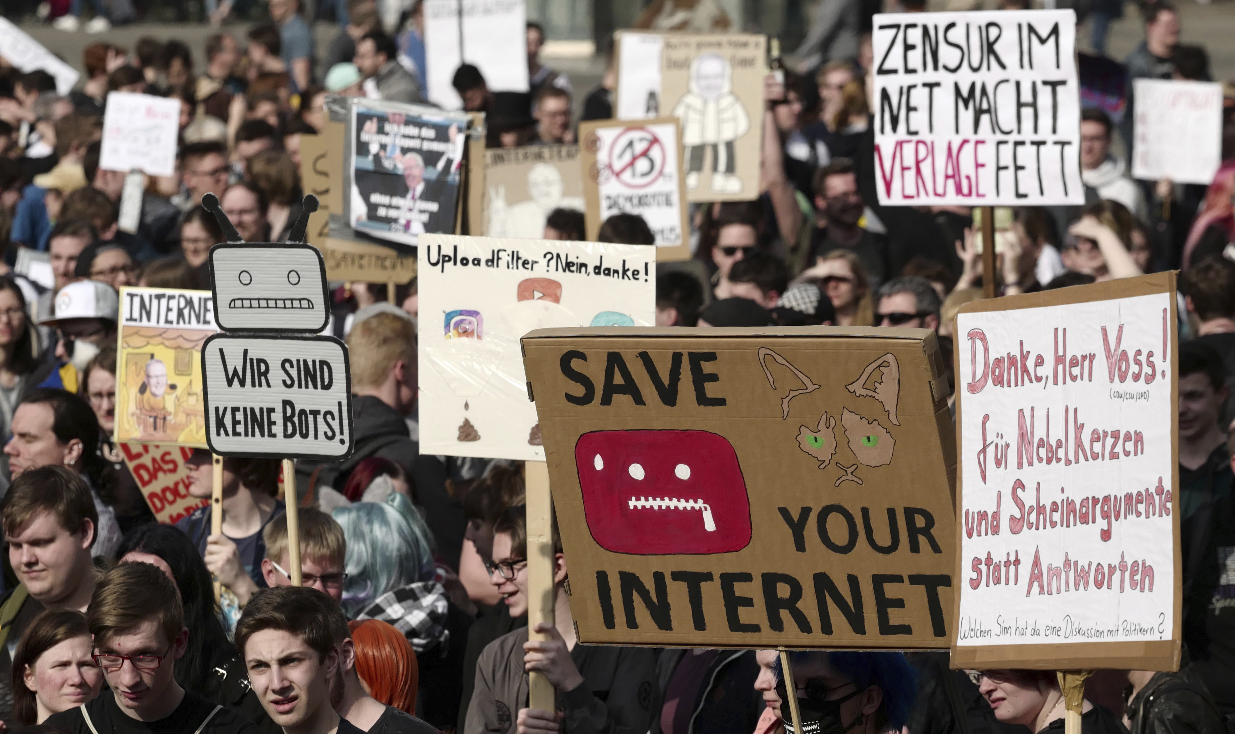 Europe looks to remold internet with new copyright rules