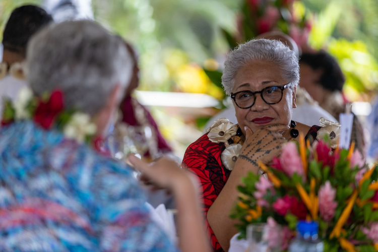 Fiame among top leaders at Forum meet