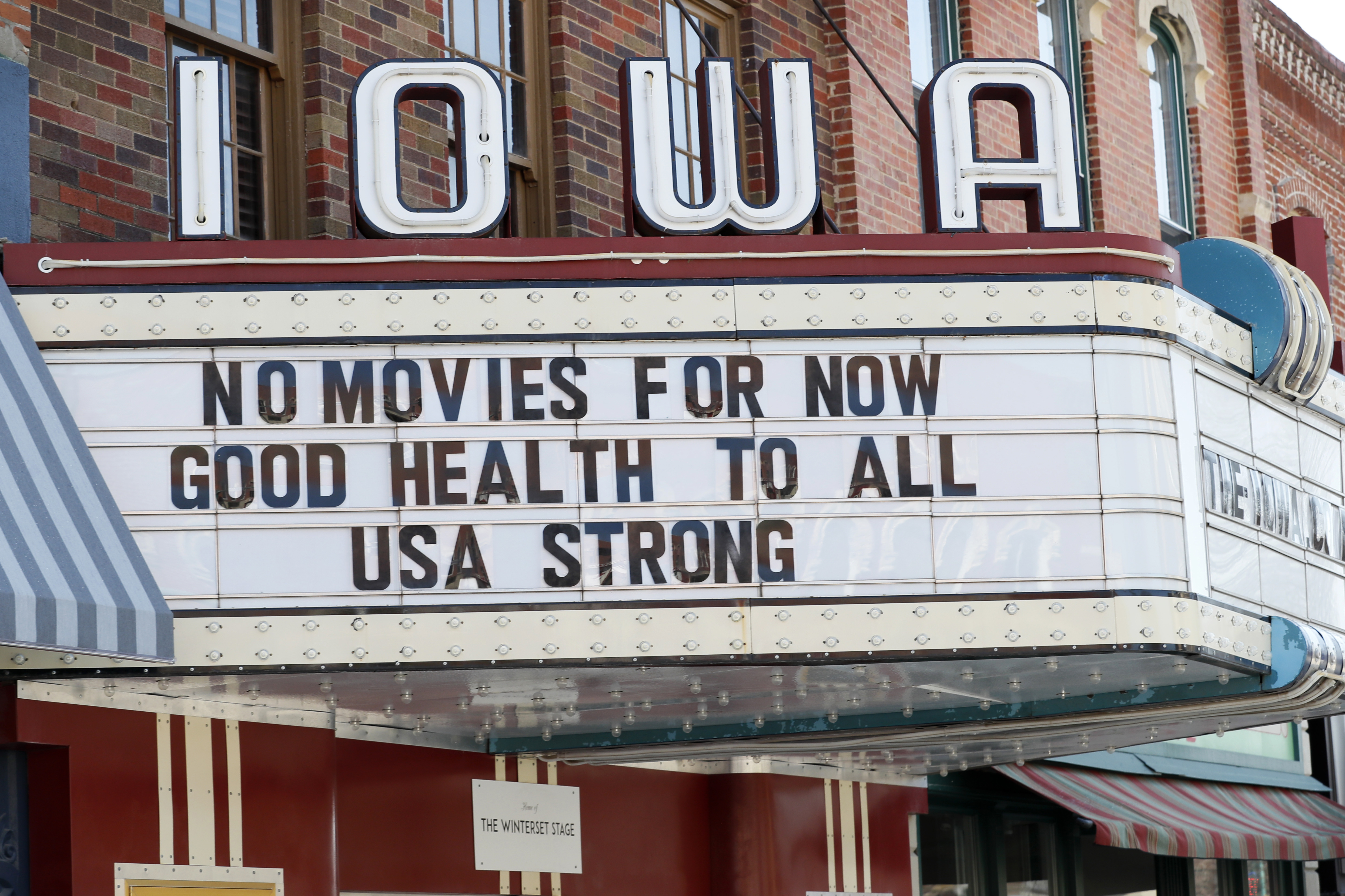 In shutdown, a glimpse of life without movie theaters