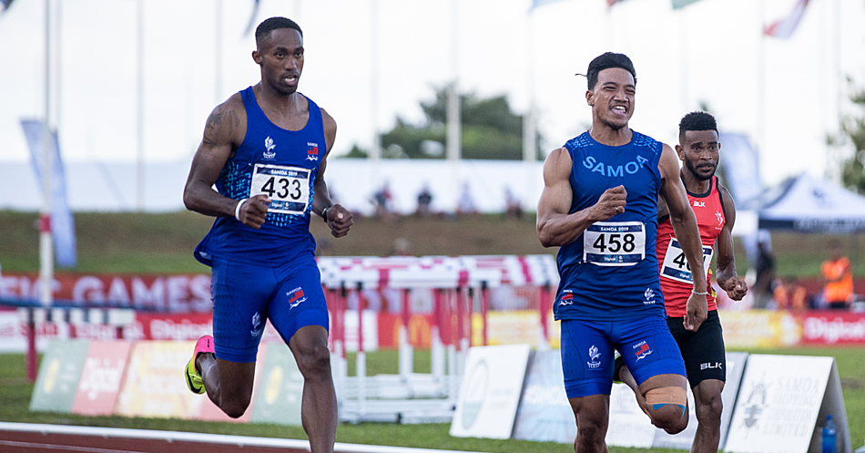 Dodson and Masoe into 100m final