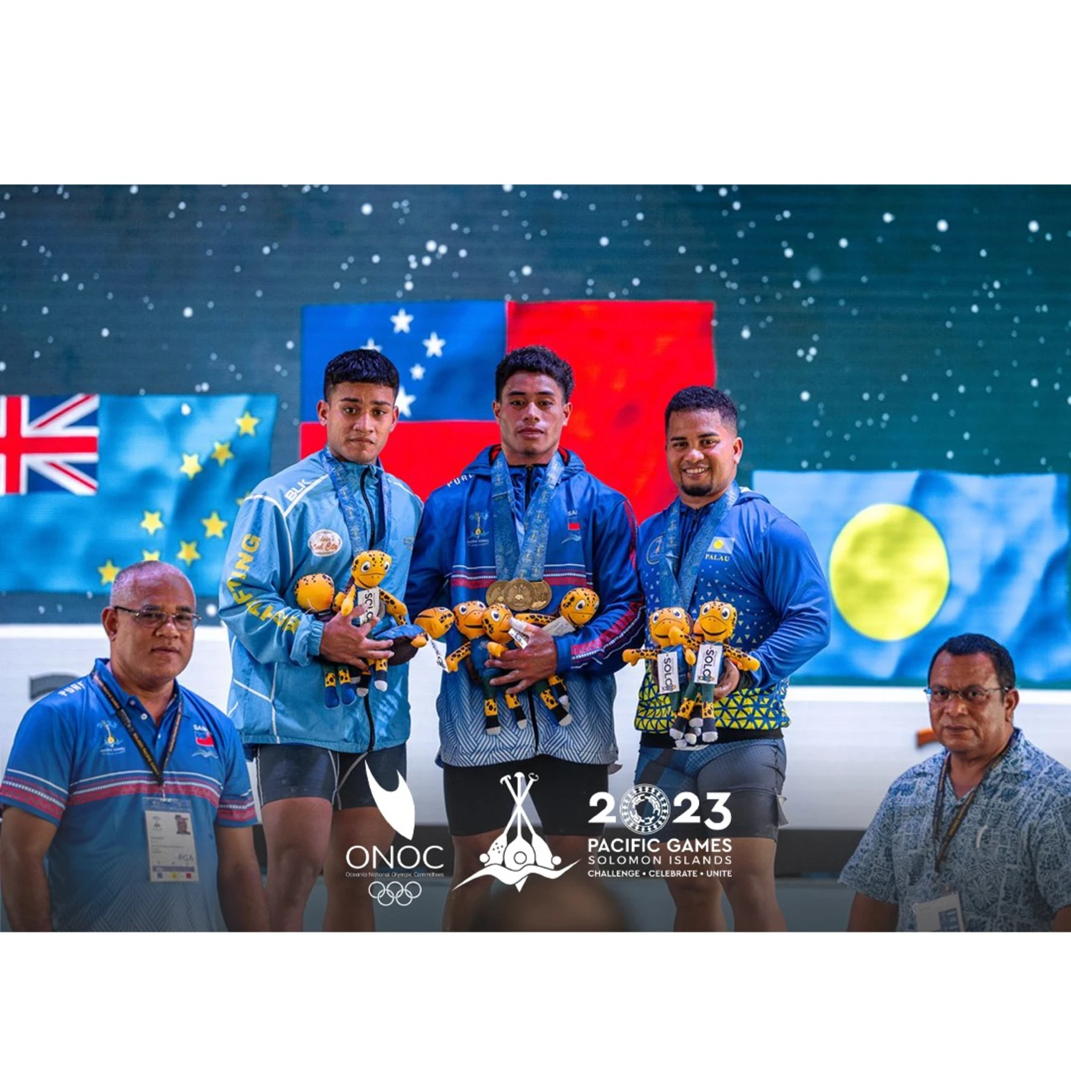 Six more gold medals for Samoa