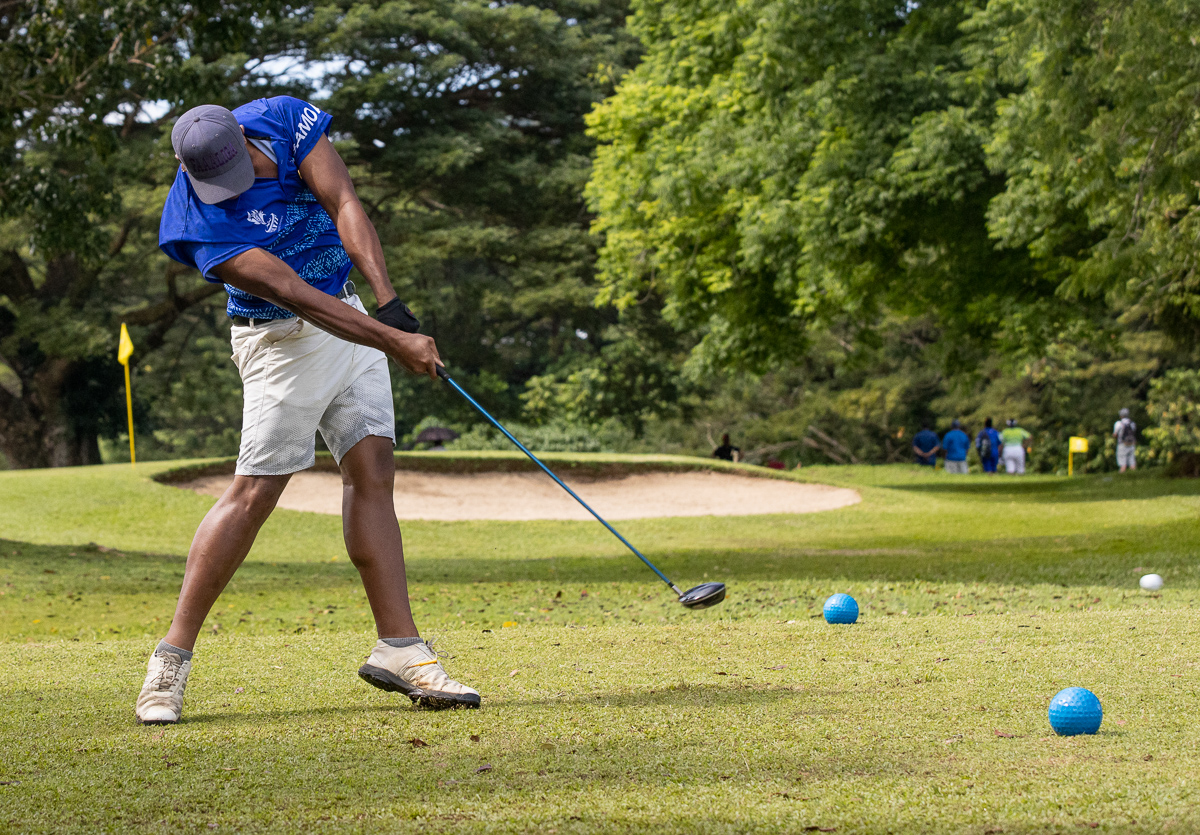 Samoa leads men and women's Pacific Games golf after first day 