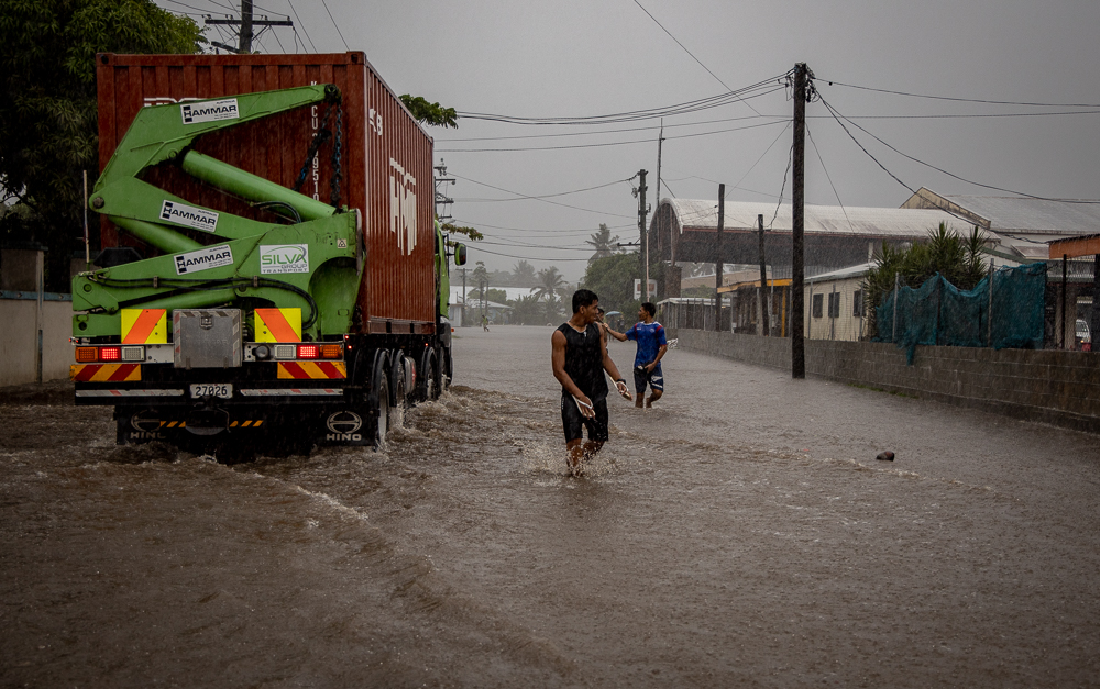 Don't swim in flooded areas: health chief