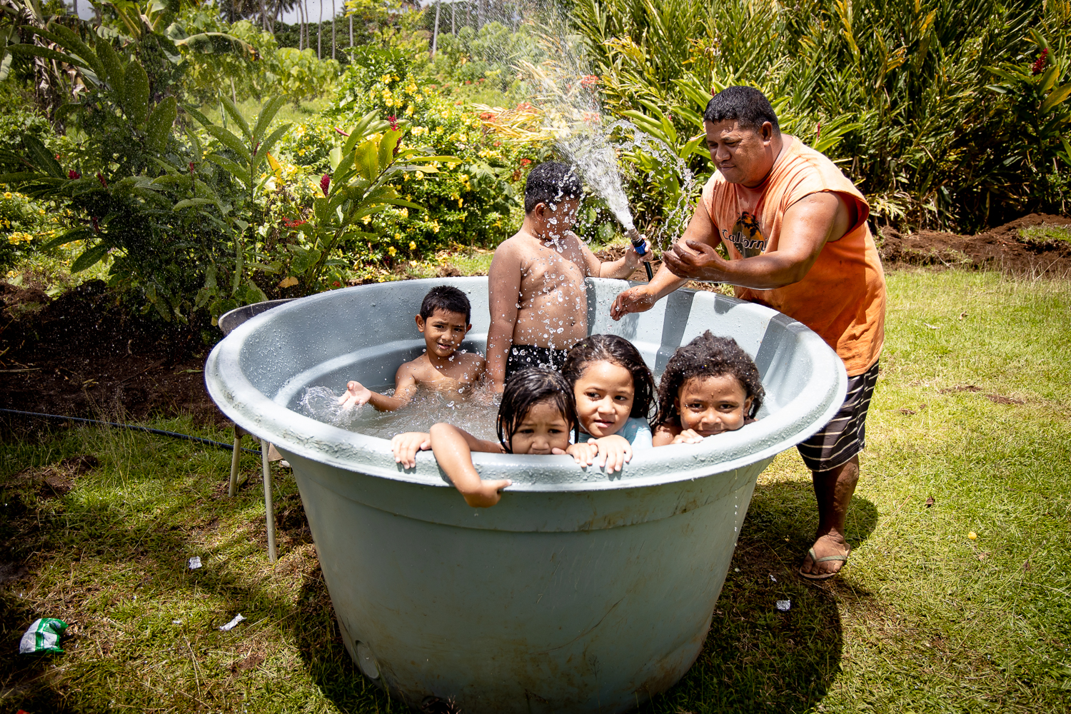 After 30 dry years, families' joy overflows