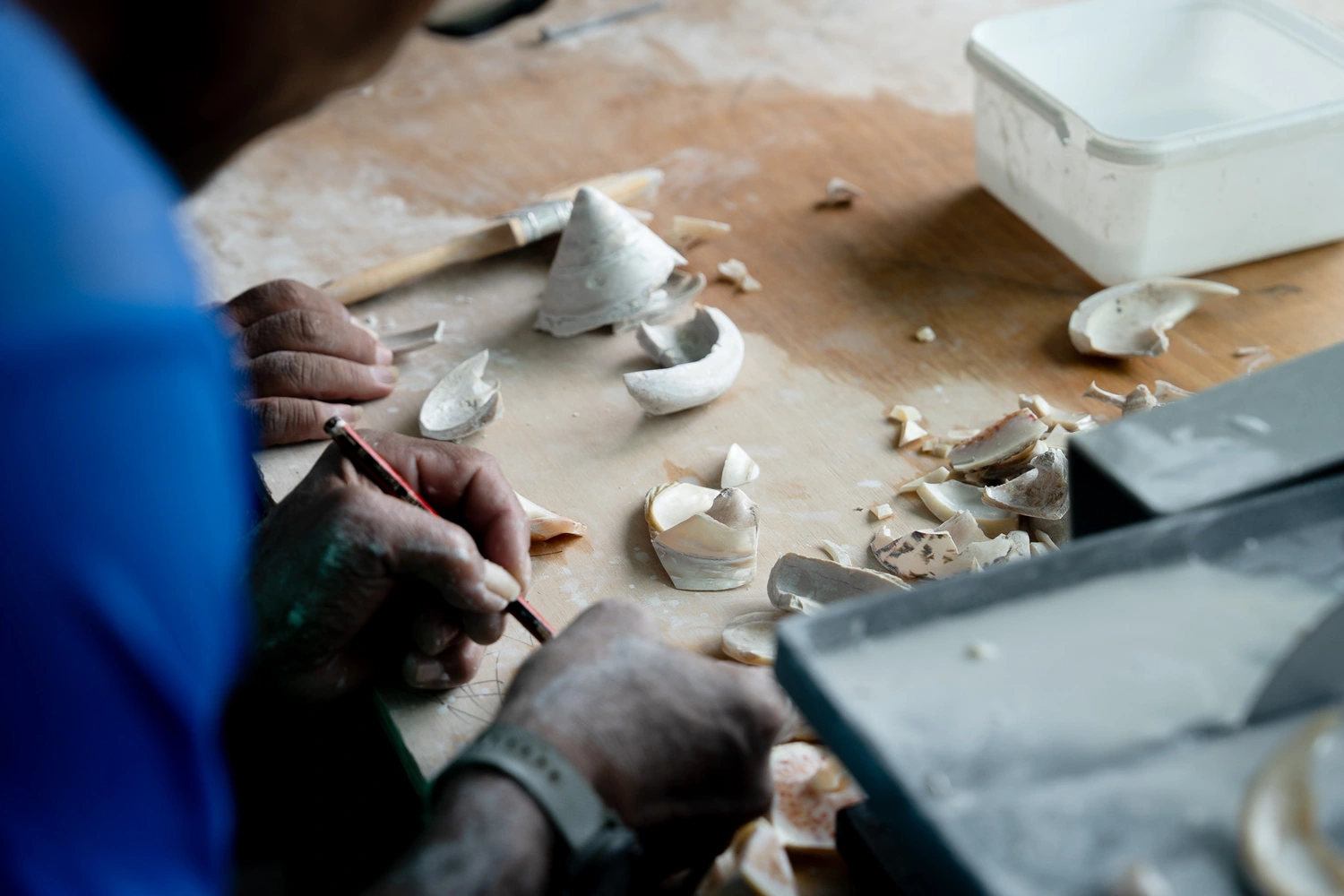   Trochus shell crafting empowers Satuimalufilufi community