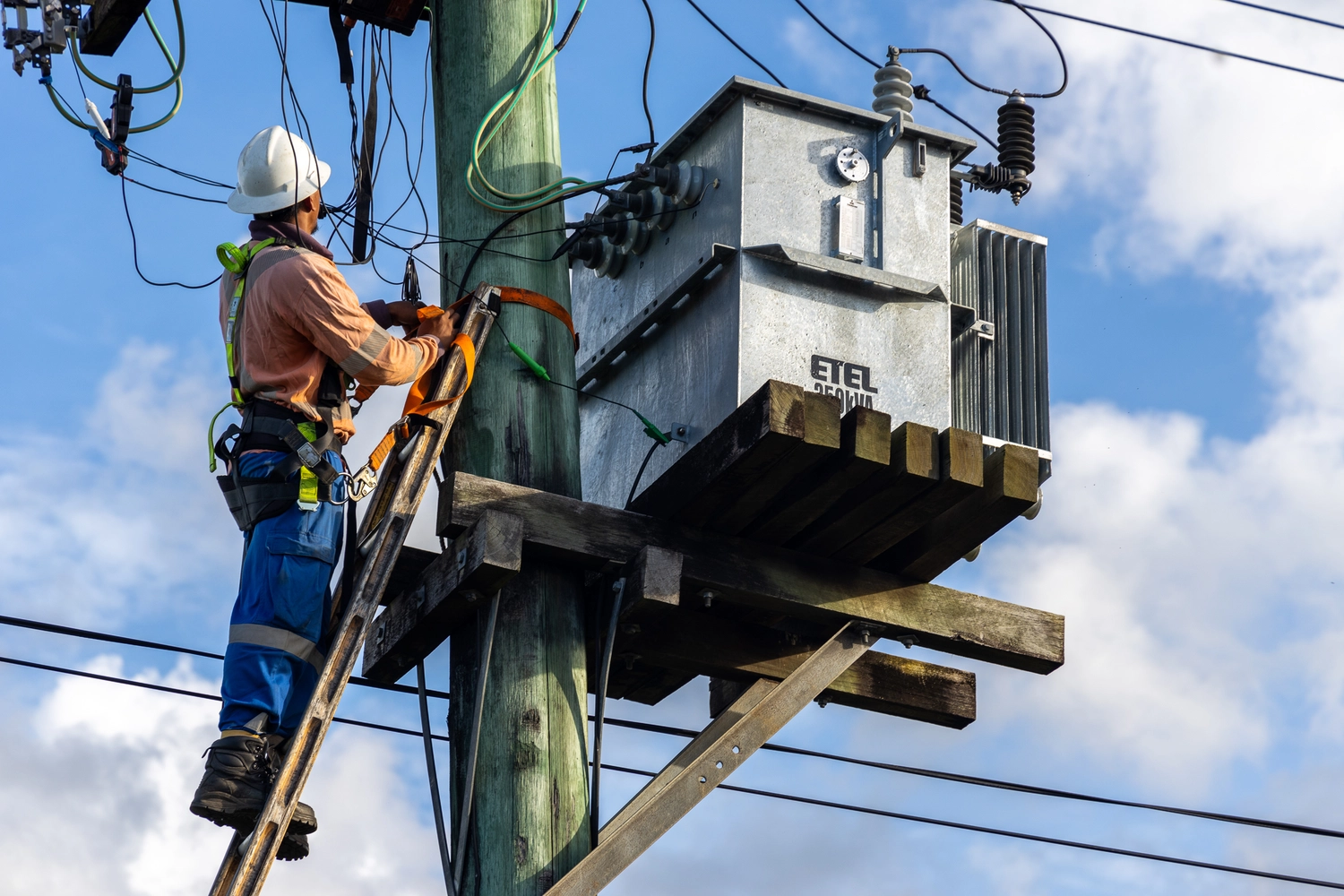 Power restoration efforts continue overnight