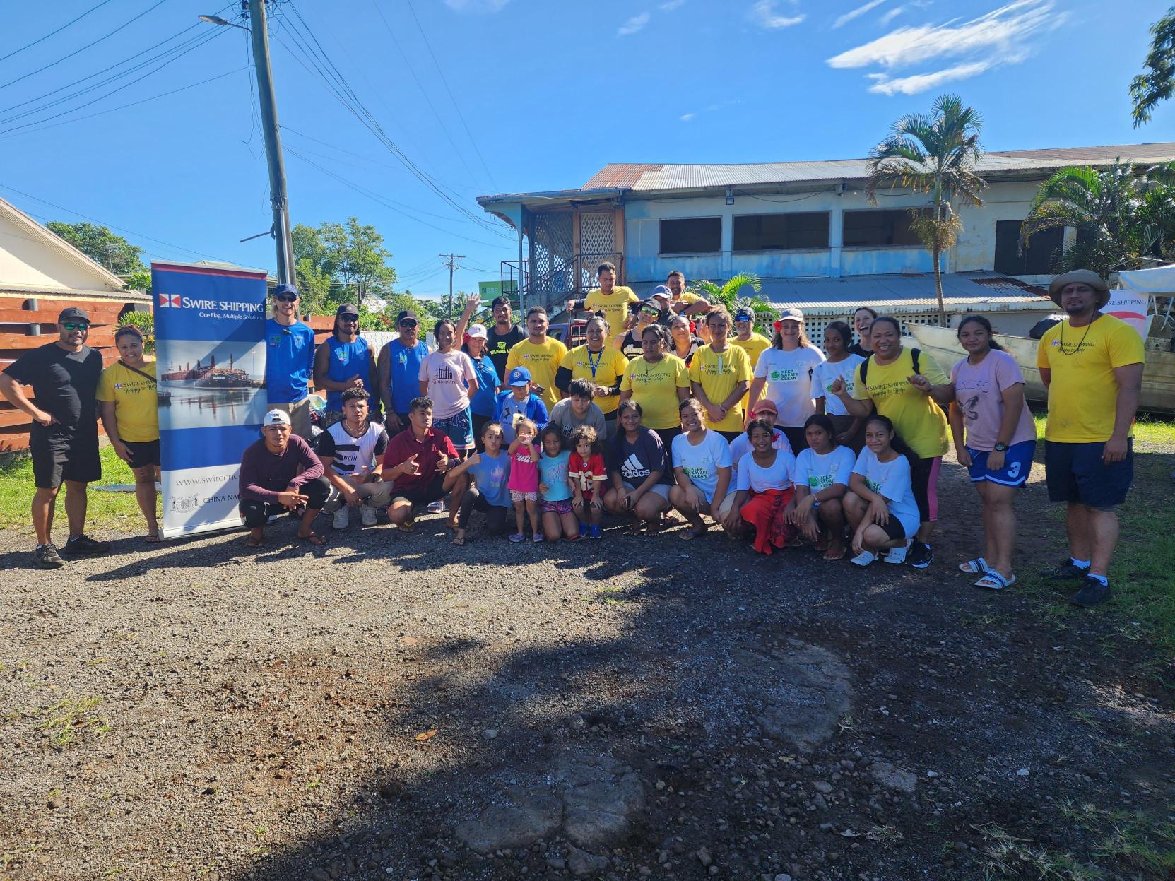 Over 1,000 kg of waste collected in Apia 