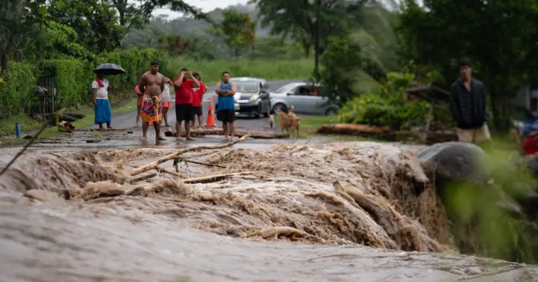 Possible water disruptions, due to heavy rain