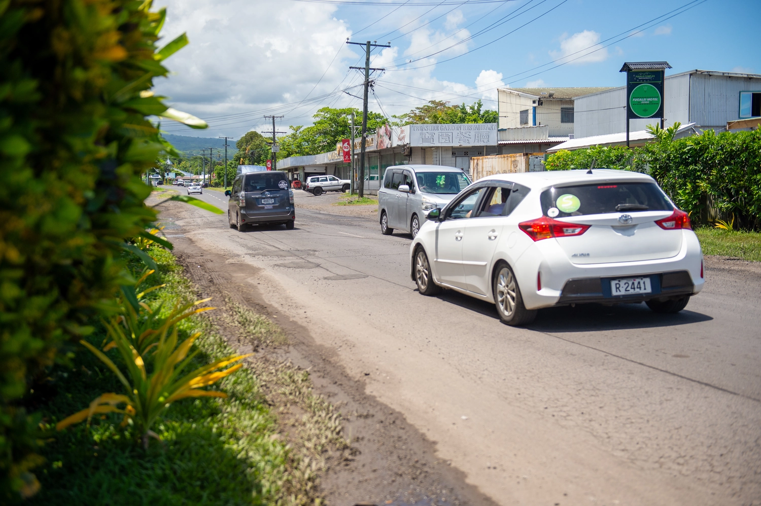 Temporary repairs on Fugalei potholes 