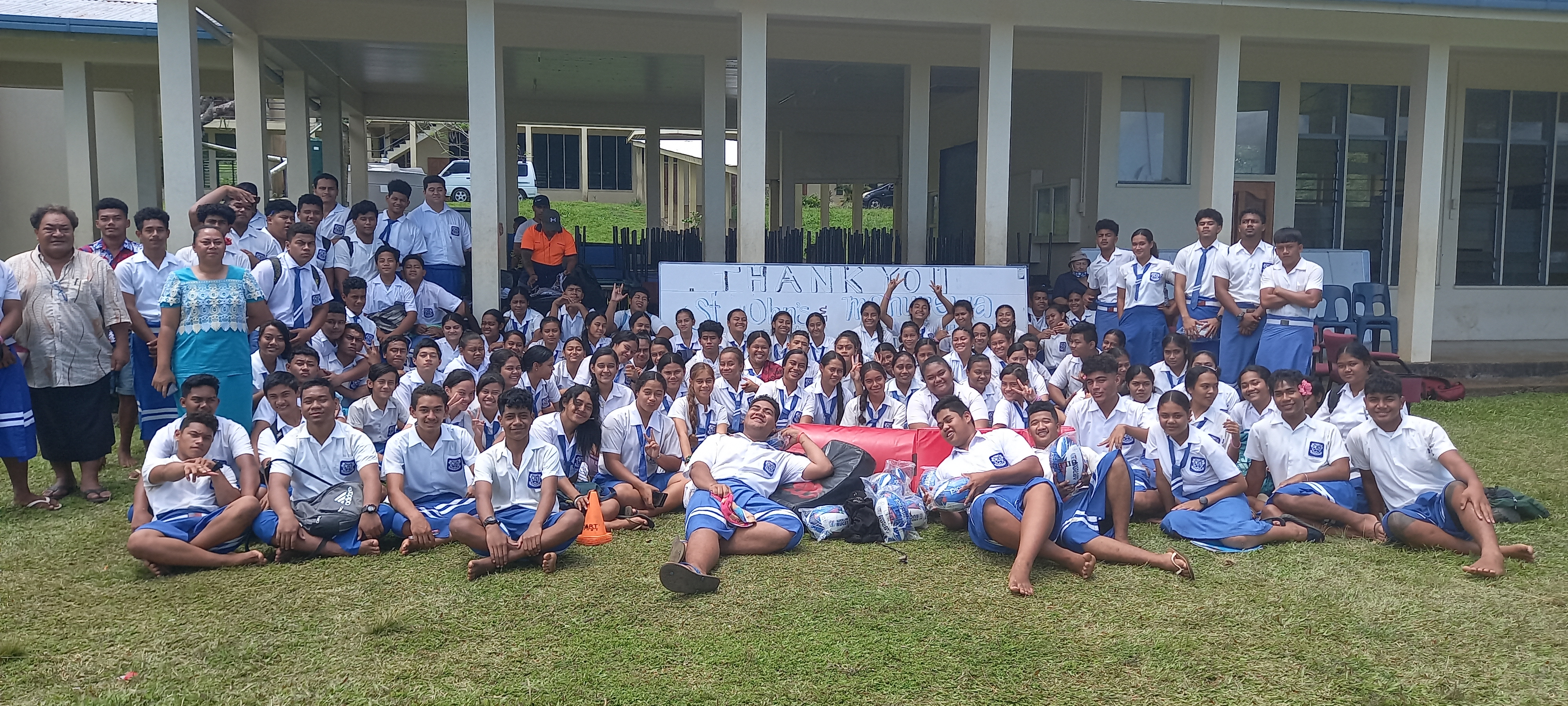 Chanel College, St. Peter receive donation 