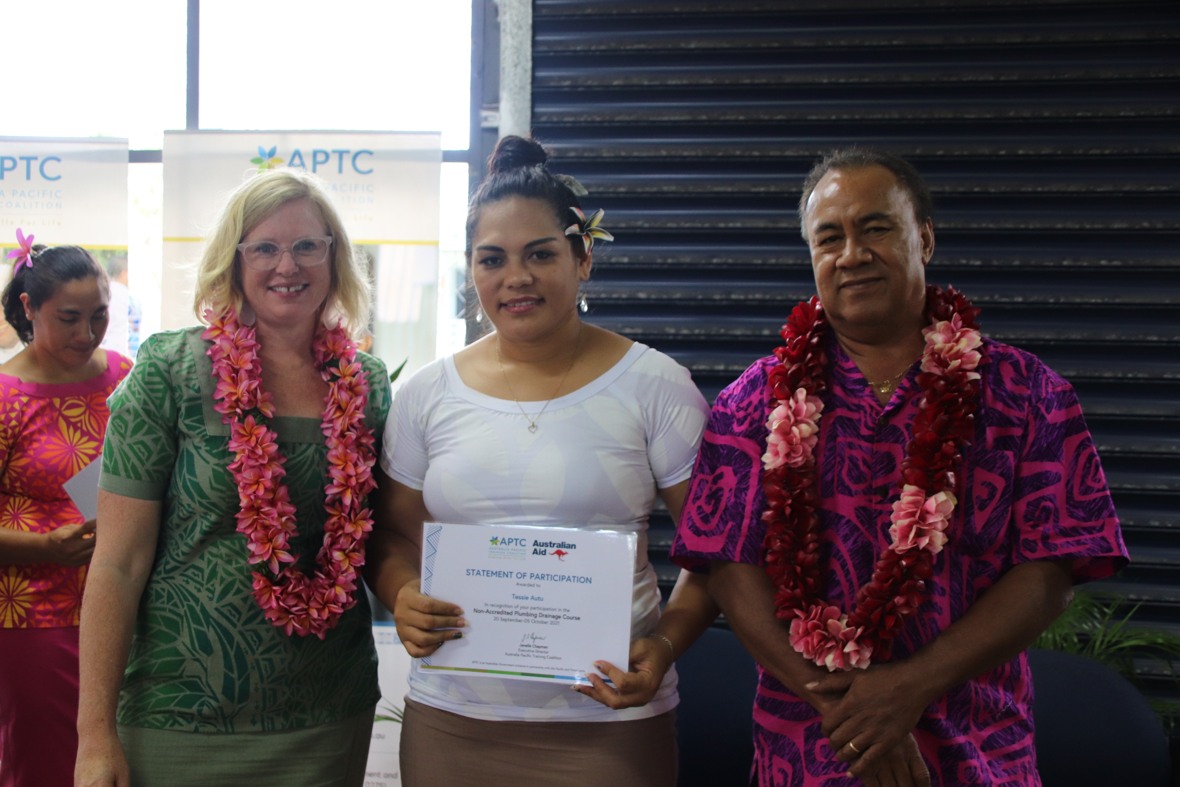 Students complete plumbing training