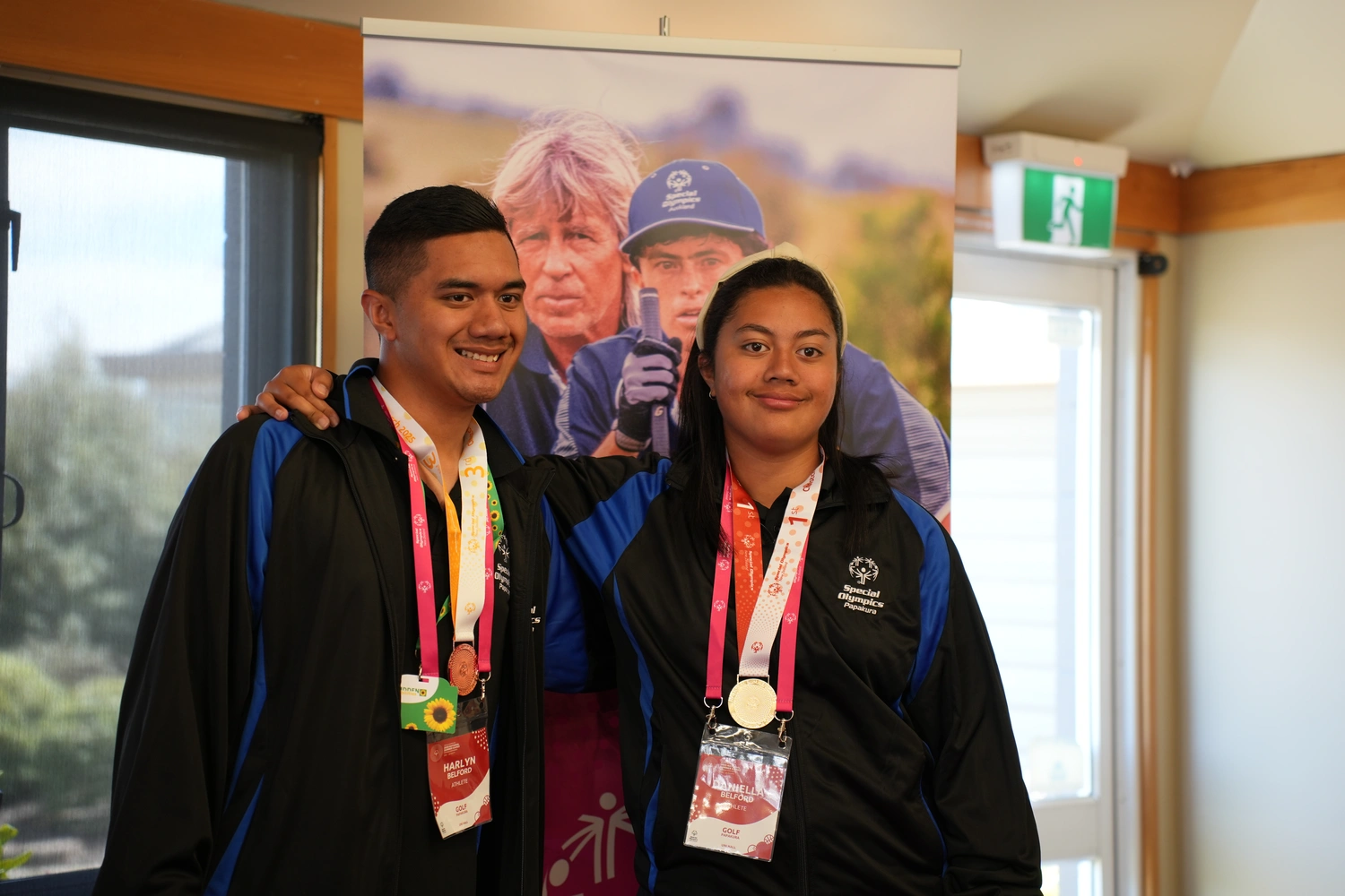 Belford siblings shine at NZ Special Olympics 