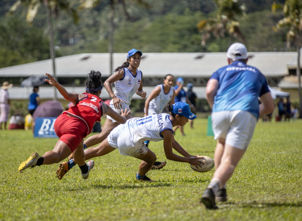 Strong 14-2 win for women’s touch over Tonga