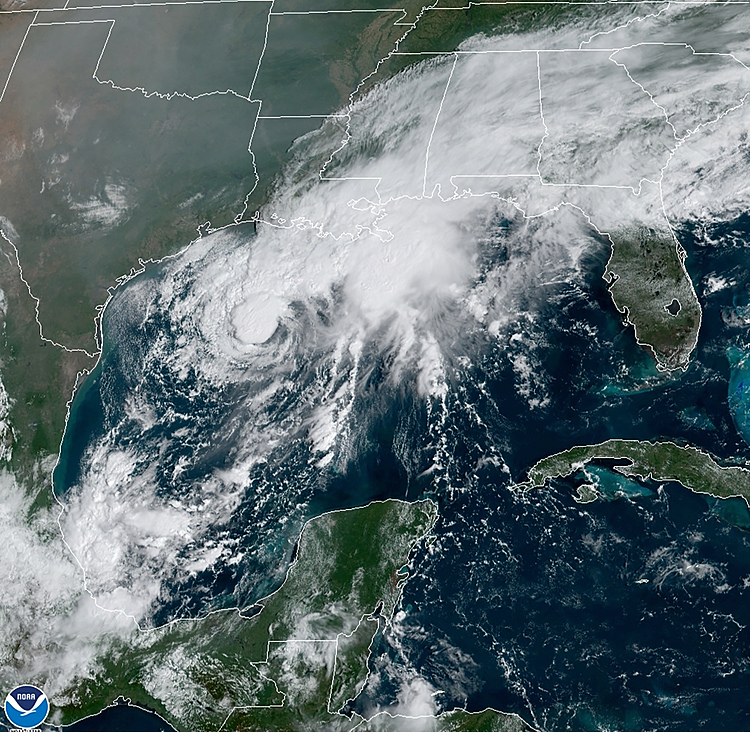 Tropical Storm Beta meandering toward Texas, Louisiana