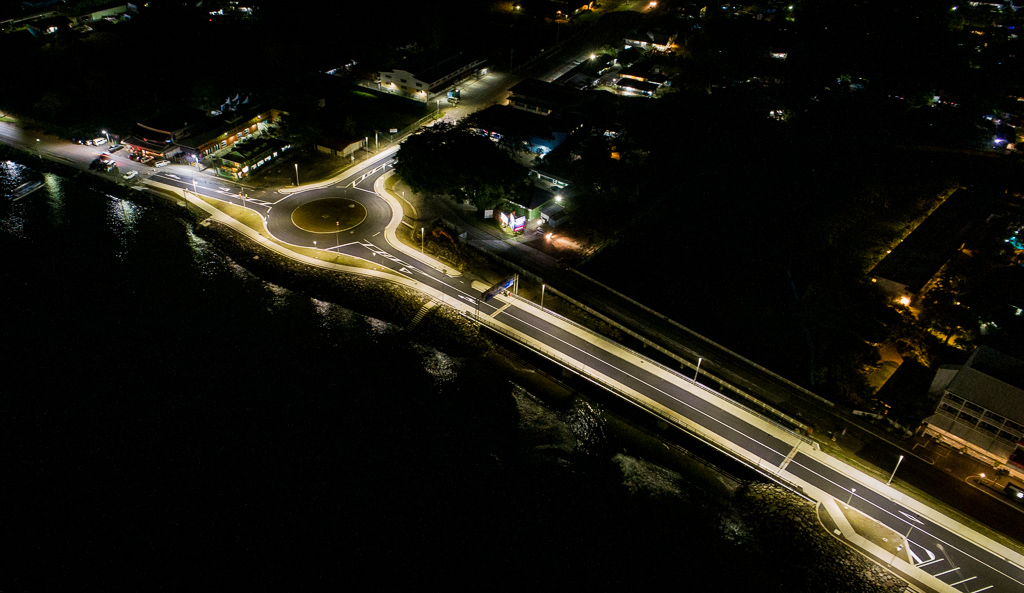 Vaisigano Bridge gives Apia new glow