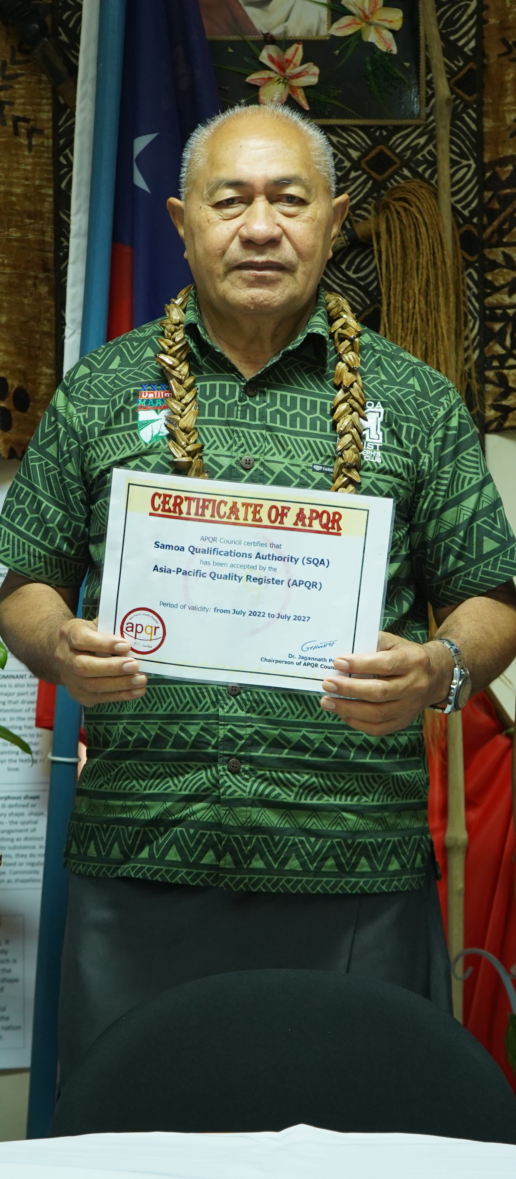 Major international milestone for Samoa Qualifications Authority 