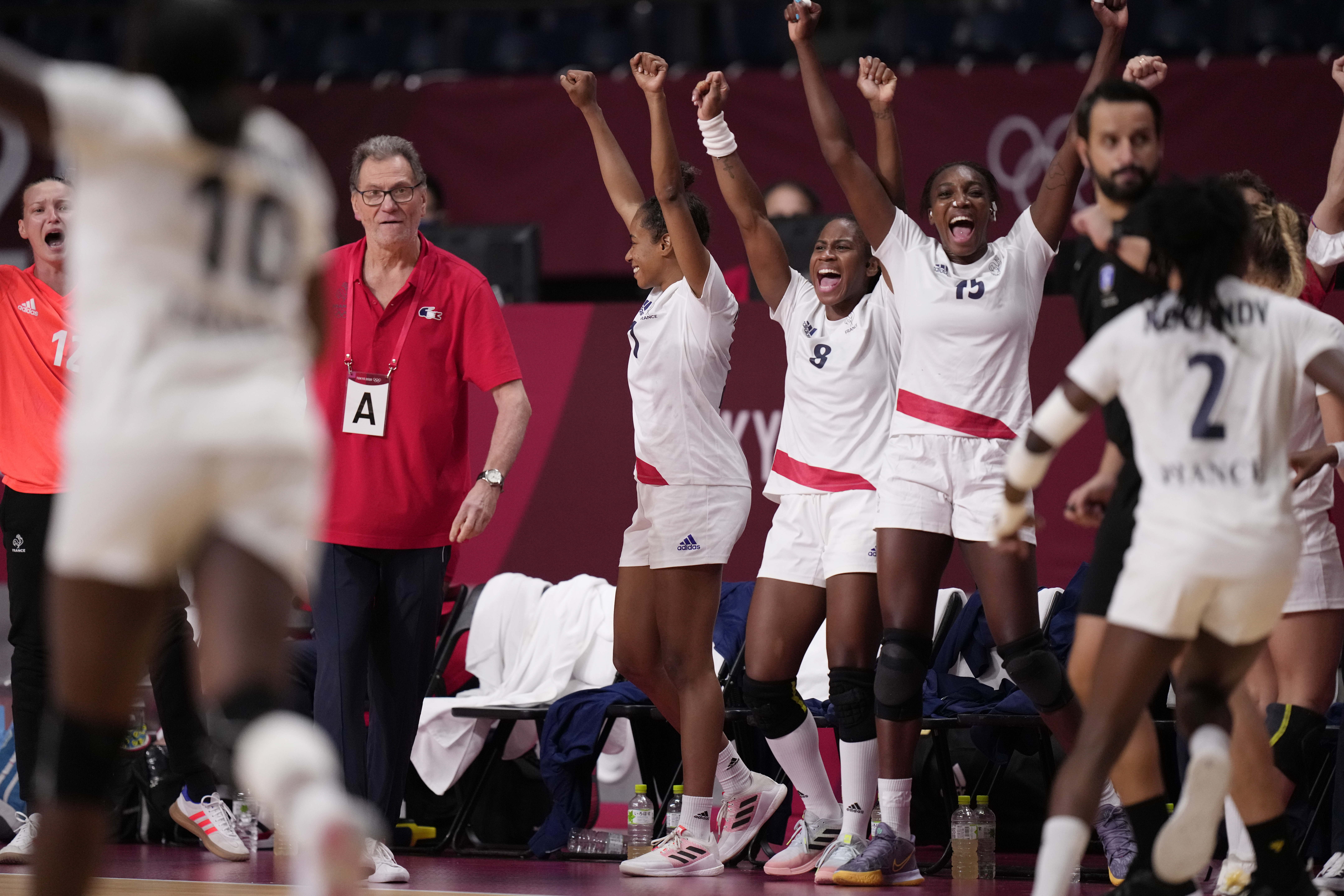 Olympic Latest: French women beat ROC for handball gold