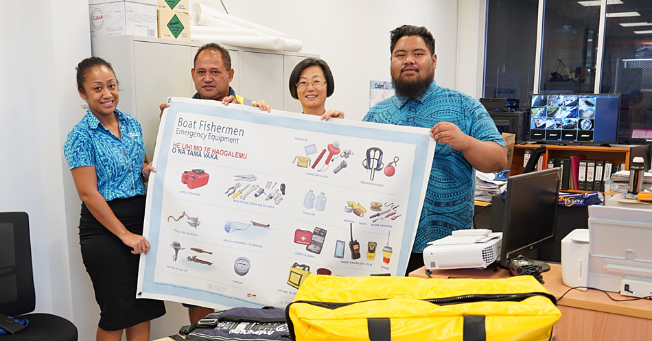Boost for Tokelauan fishers' safety