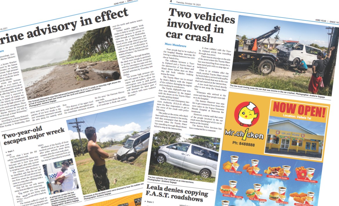 Rise in vehicle crashes: coincidence or lapse in system?