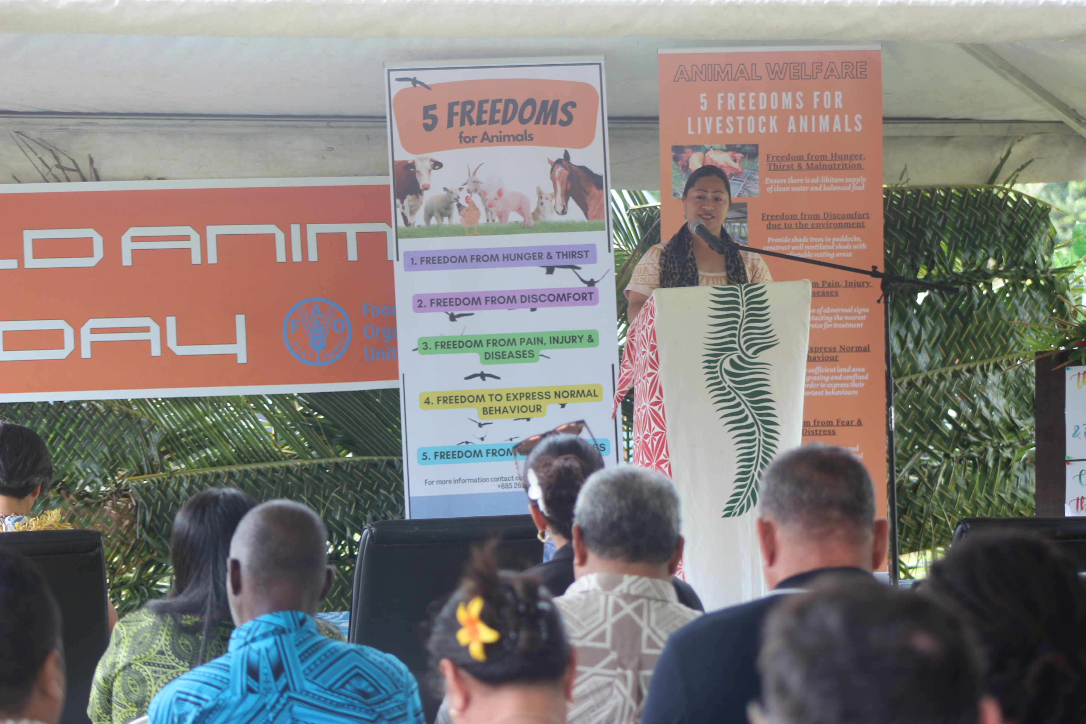 Samoa marks first ever World Animal Day