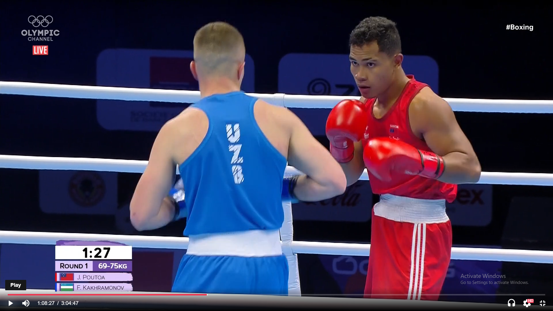 Poutoa, Ioapo knocked out of Olympic boxing qualifier