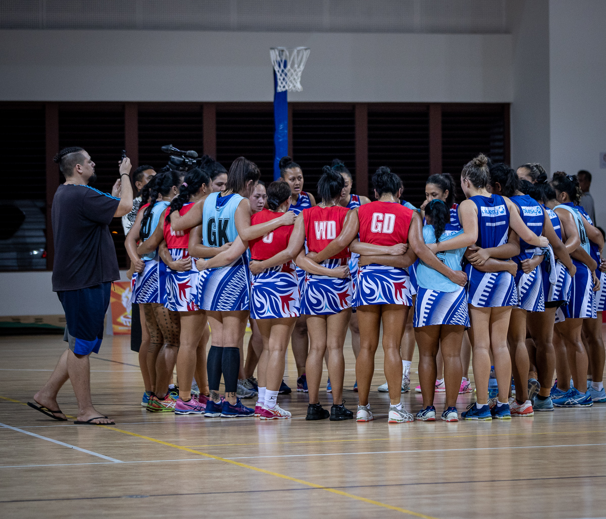 Samoa vs Samoa in netball exhibition clash