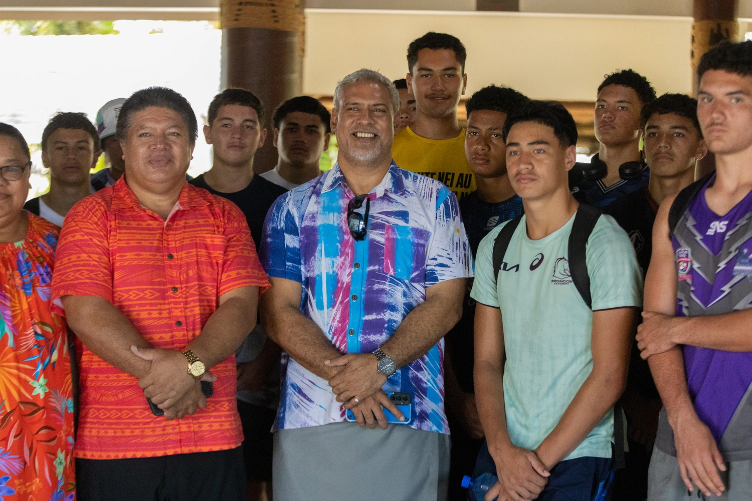 Malietoa family bring gifts for Tipene St Stephen’s School