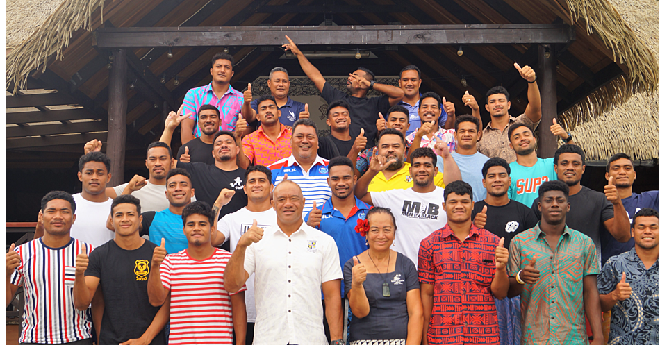 Resort assist with Manu Samoa preparations