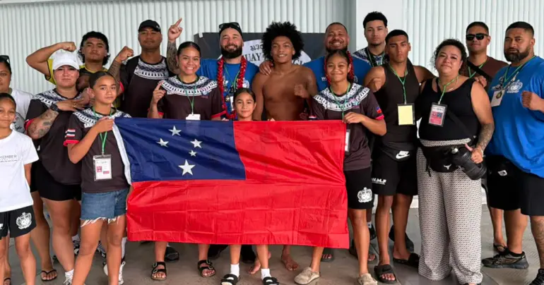 Three golds for Samoa at 21st World Muay Thai Championship