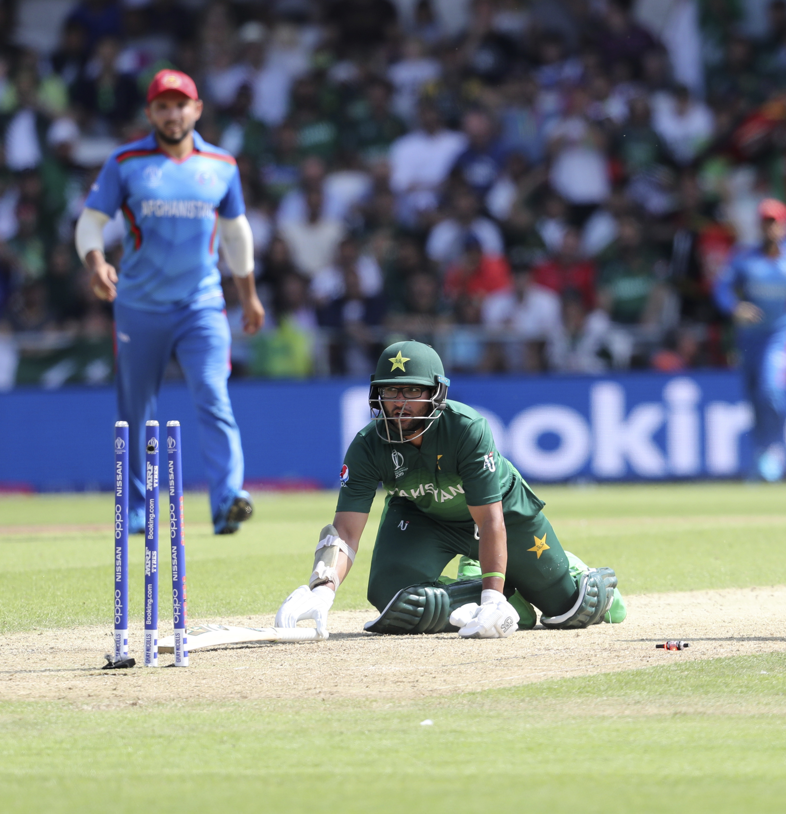 The Latest: Pakistan 103-3 chasing 228 to beat Afghanistan
