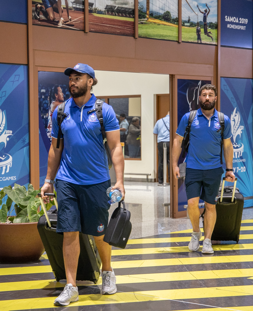 Manu in Samoa for Tonga test