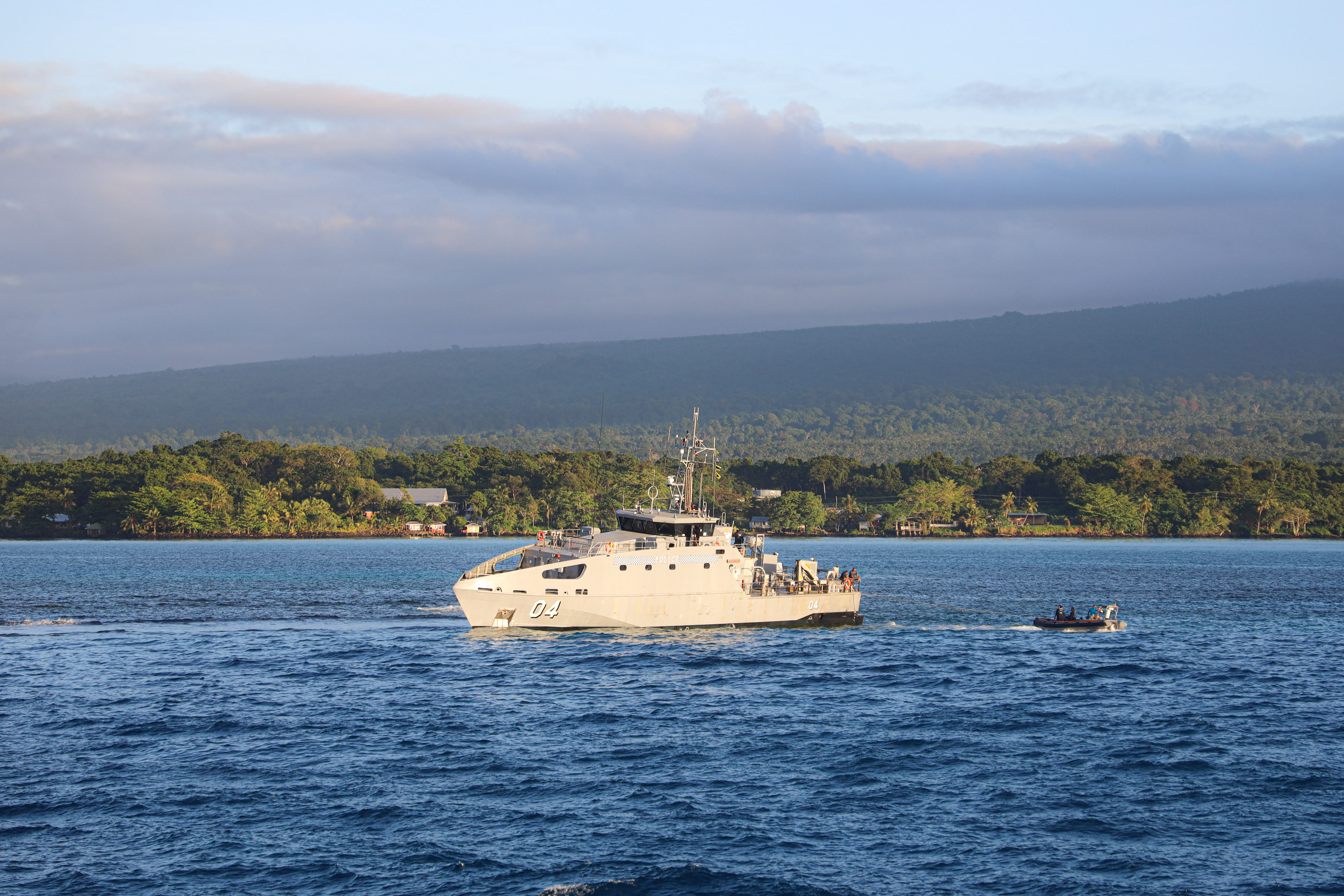 Nafanua II runs aground in Savai'i waters