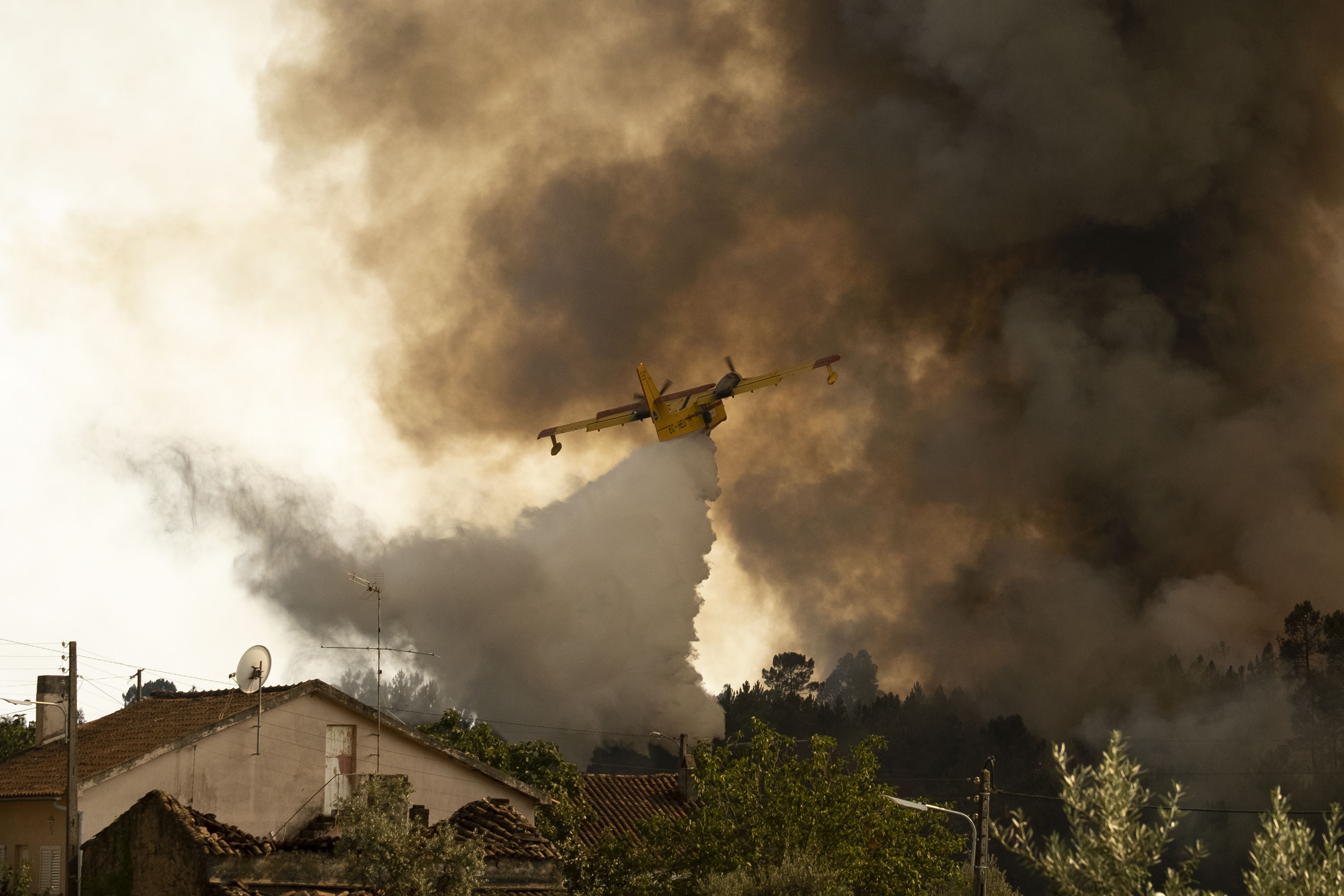 Portugal officials: major wildfire is mostly under control