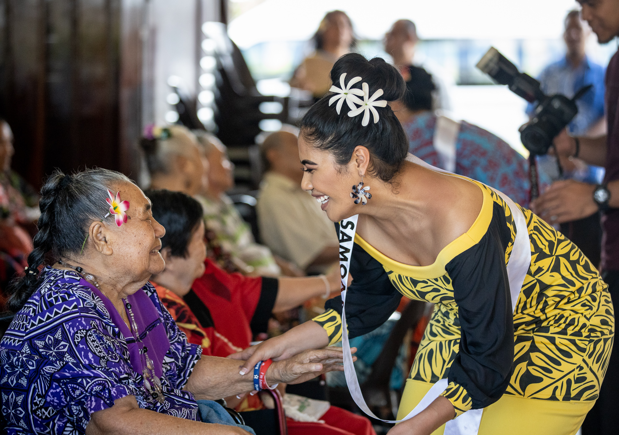 Miss Samoa contestants visit Mapuifagalele