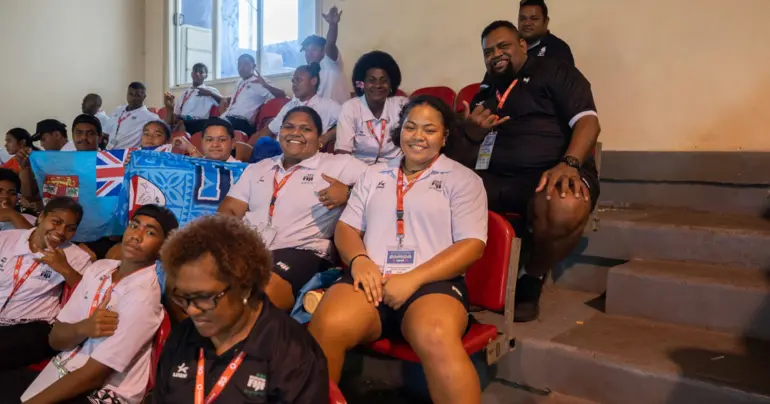 Leyna-May's weightlifting journey started with swimming