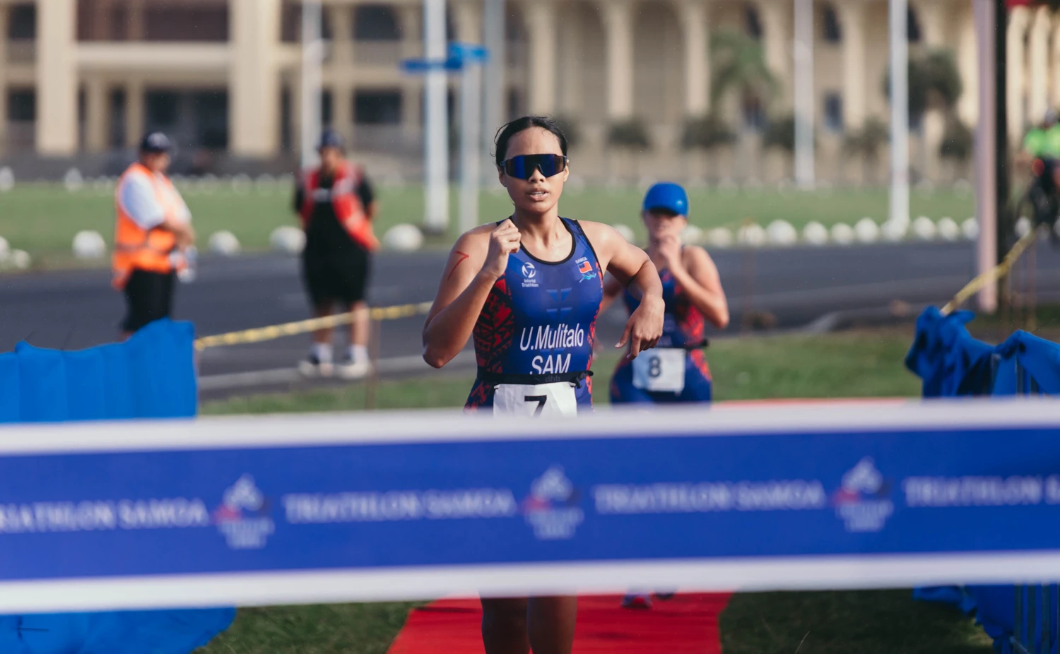 Local triathlete sets new national record 