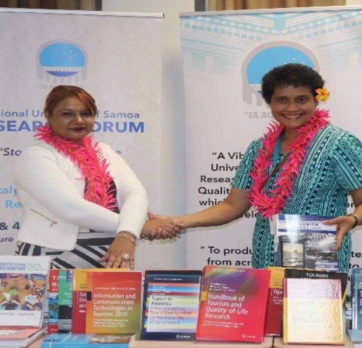 Otago University donates textbooks to N.U.S. 