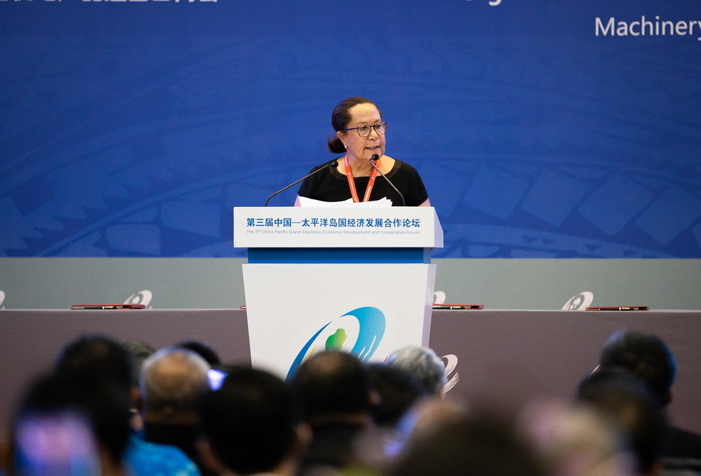 Pacific Islands remind audience they’re still in charge