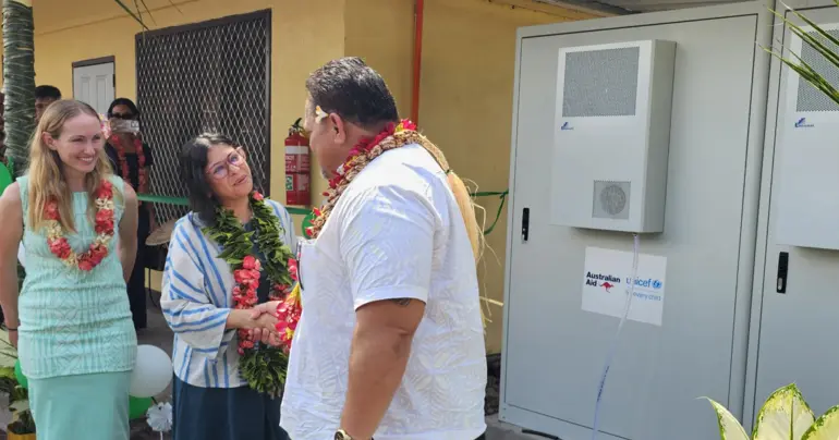 Solar power for rural healthcare in Savai‘i