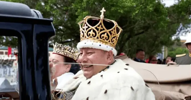 King of Tonga arrives Wednesday
