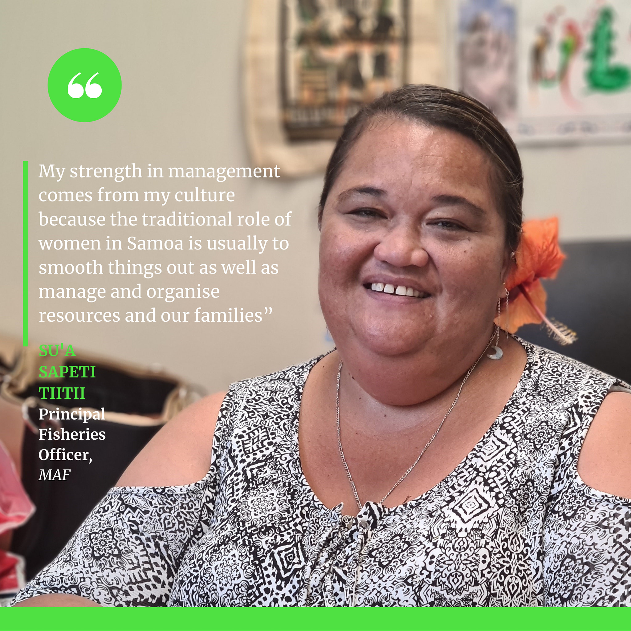 Ministry of Agriculture and Fisheries celebrates women