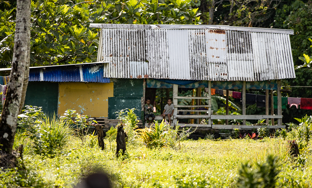 Family on bed of rocks dealt new challenges