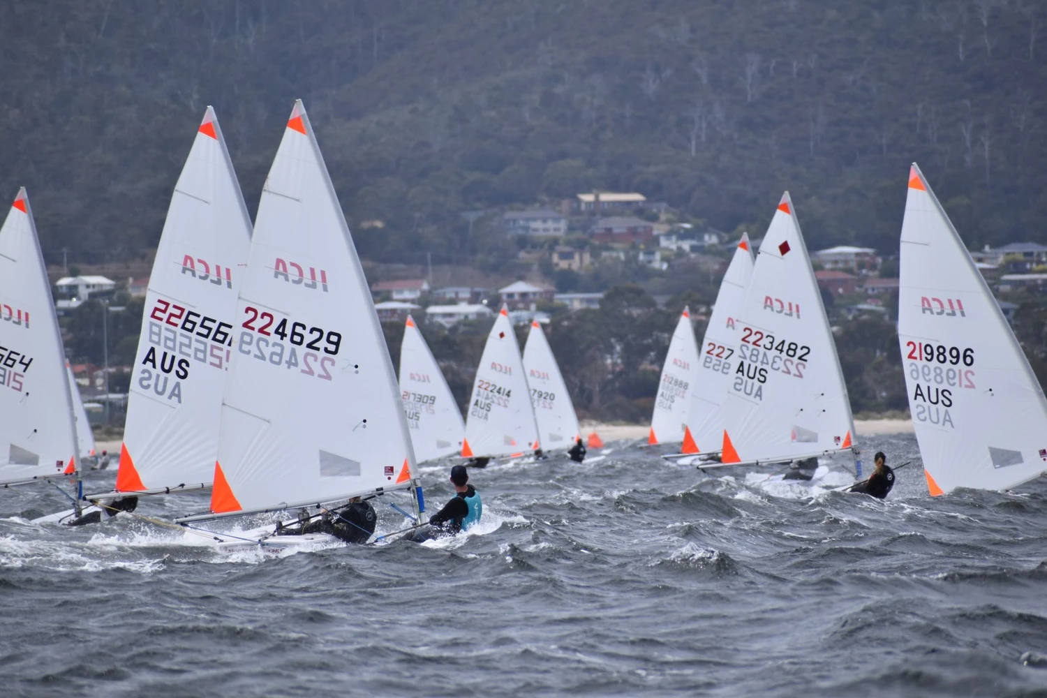 Ripley battles tough Tasmanian conditions in competition