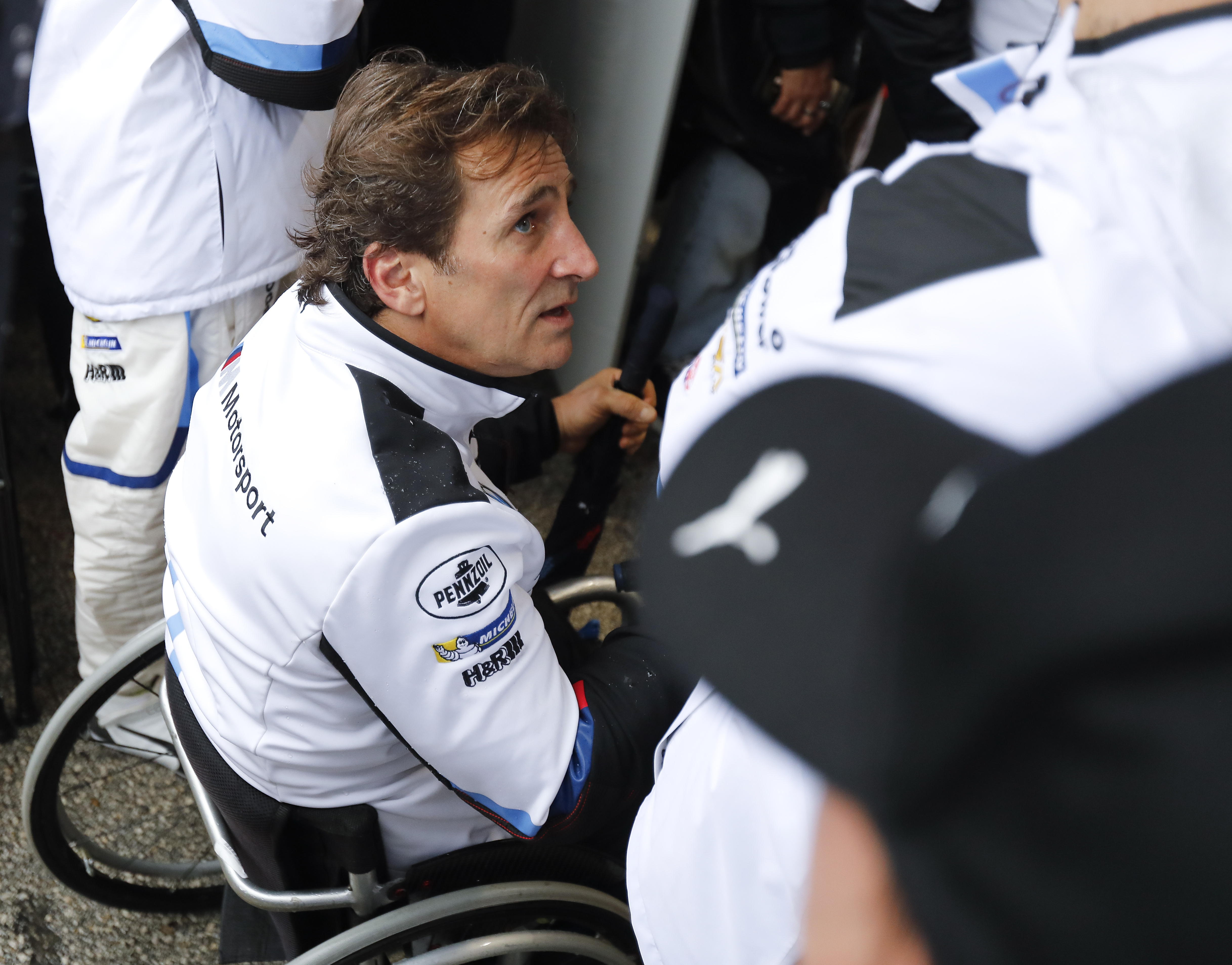 Zanardi showing signs of interaction 3 months after crash