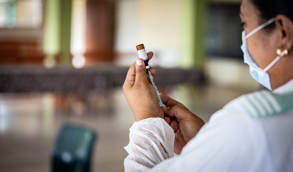 Village Mayors enforce measles emergency